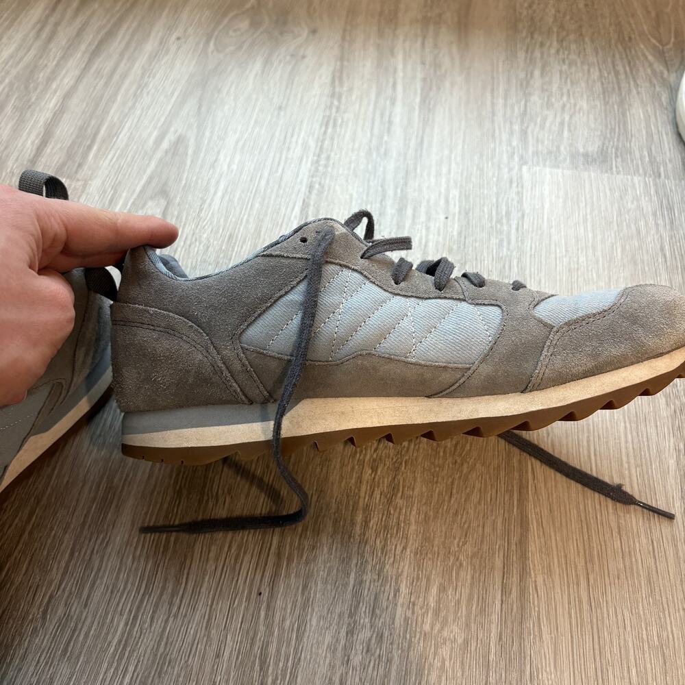 Merrell Women's Alpine Sneaker Retro Suede Blue Grey Gorpcore Shoes Size 9.5 - Picture 8 of 8